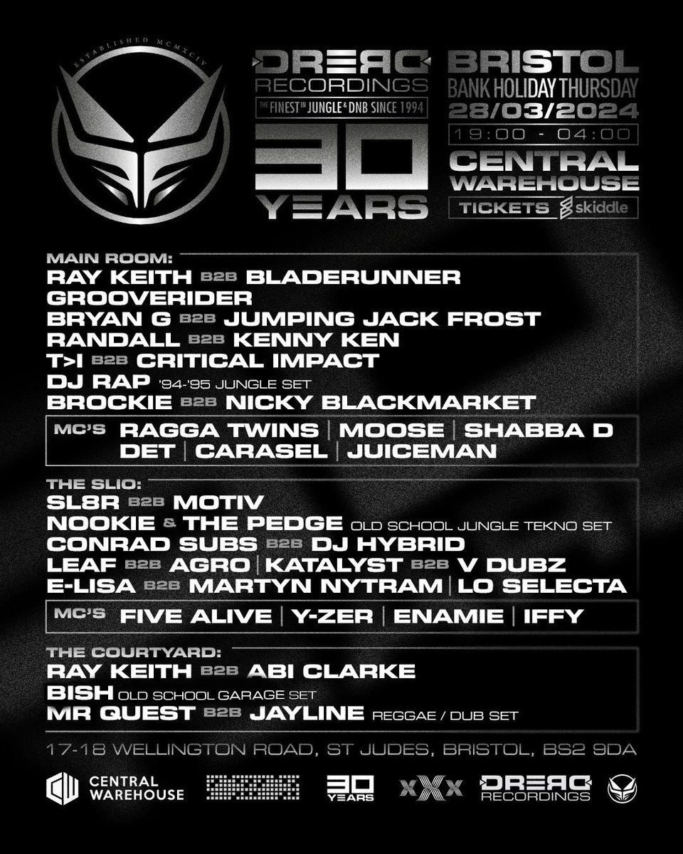 Wanna send the biggest shout to <a href="/RAYKEITH1/">Ray Keith</a> for asking me to bless the mic at 30 years of Dread Recordings!! Can’t wait for this one, grab those tickets below! 😍

bit.ly/DreadXXXTix
