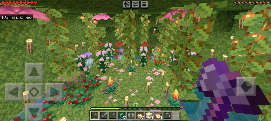 안녕하세요 여러분 전 요즘 스페를 안하고 친구와 마크나 하고있습니다 
반야생이 진짜 건축할때는 편합니다