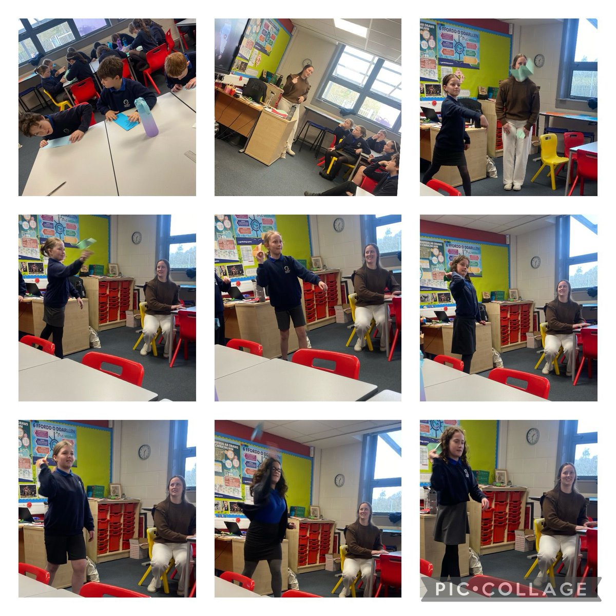 GarthOlwg_Canol's tweet photo. Diolch i Kennedy o brifysgol MIT am wers STEM bythgofiadwy gyda blwyddyn 5&amp;6. 
Thanks to Kennedy from MIT university for an unforgettable STEM lesson with year 5&amp;6. https://t.co/Z7fBPy0Xwf