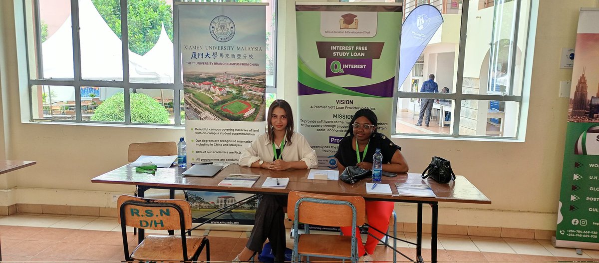 AEDT_Interact's tweet photo. #WhatNextAfterHighSchool  #IECSTUDYABROADEXPO

Today we've accompanied Xiamen University to @rusingaschools Courteousy of IEC study abroad expos.
Xiamen University team has been in Kenya for the past few days in a bid to disseminate information on the various scholarship opportunities available at their Campus in Malaysia.

You can secure this scholarship opportunities through @AEDT_Interact

#IkoScholarshipKE 
@abdallaumar1