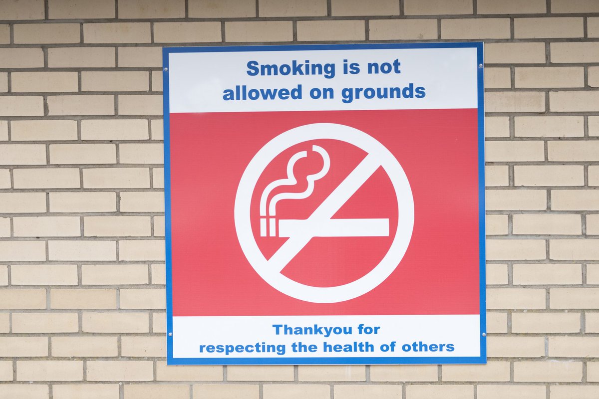 A reminder that we are a #SmokeFree trust. This means that #smoking, #vaping or using e-cigarettes is not allowed anywhere on any of our sites. For more information and resources on how to #quit smoking, @ESHTNHS staff can visit the #Smokefreetrust page on the extranet.