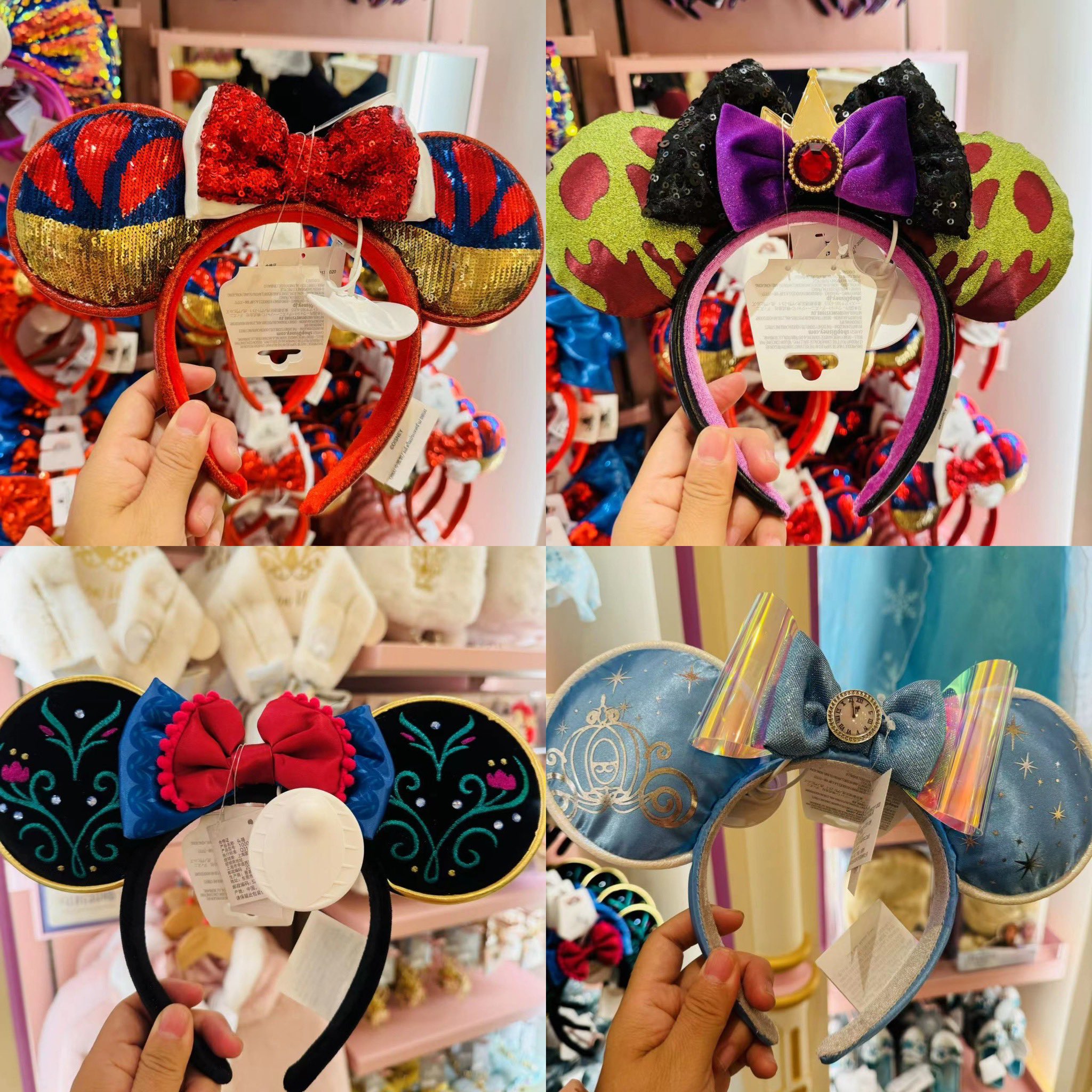 上海ディズニーランド カチューシャ とえ ミニーちゃん 上海ディズニーランド カチューシャ とえ ミニーちゃん