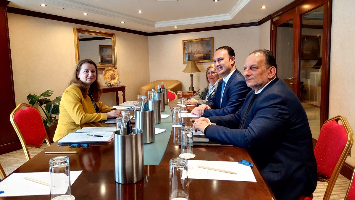 ligiadeca's tweet photo. Very good meeting with H.E. @CliftonGrima_PL, Minister for Education, Sport, Youth, Research and Innovation in Malta. We share common goals and exchanged views on ECEC and reforming teaching careers. Thank you for hosting such a great ASEM Education Ministers' Meeting (ASEMME9)! https://t.co/Gb9V9ufhln