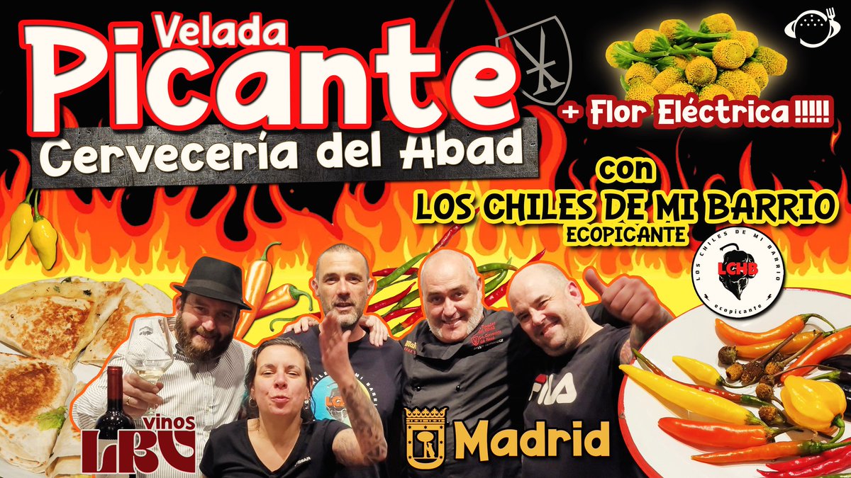 No te pierdas la VELADA #PICANTE en la CERVECERÍA DEL ABAD en Madrid, con LOS #CHILES DE MI BARRIO ecopicante.
Divertida e interesante, también probando Flor de #Sichuan
Ver Vídeo 👉🏼
youtu.be/Jva_qz3FaiM?si…