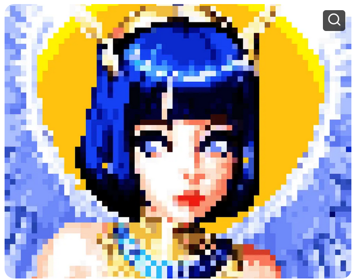 DeadCleo's tweet photo. Pixel of Dead Cleo 99
64x64
last one

#nfts #art #nft #pixelart #PixelofDeadCleo #DeSo https://t.co/IXmtBggCJi
