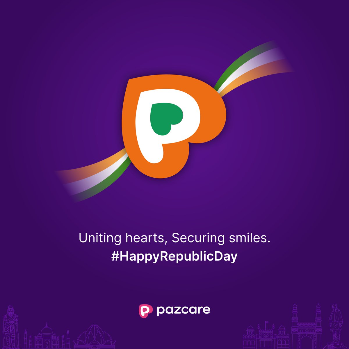 On this Republic Day, let's insure a future full of peace and prosperity.

#Republicday2024 #Pazcare