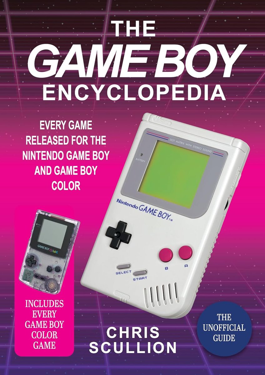 scully1888's tweet photo. So, comically, the Game Boy Encyclopedia is already up for pre-order on Amazon UK so if you aren't going to buy a signed one from me and absolutely have to get your order in nine months early before it's even been laid out yet, fill yer boots

https://t.co/bEbnYgBgWo https://t.co/lUMWJ6lm48