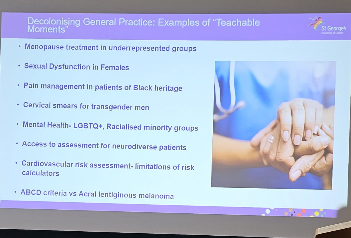 Examples of teachable moments for decolonising General Practice - Dr Ban Haider #decolonosing #medicaleducation #SAPCSE2024
