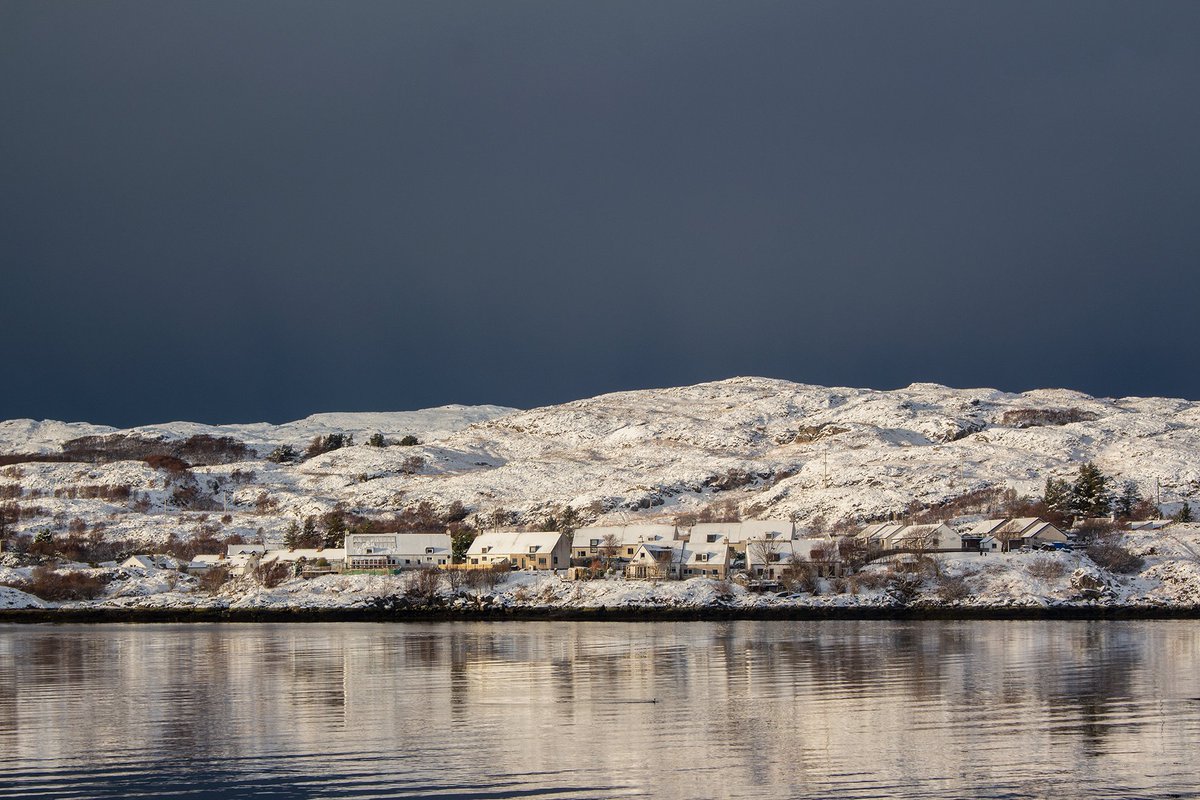 Baddidaroch almost camouflaged by the snow last week. 

#Assynt #VisitScotland #Sutherland #NC500 #VentureNorth