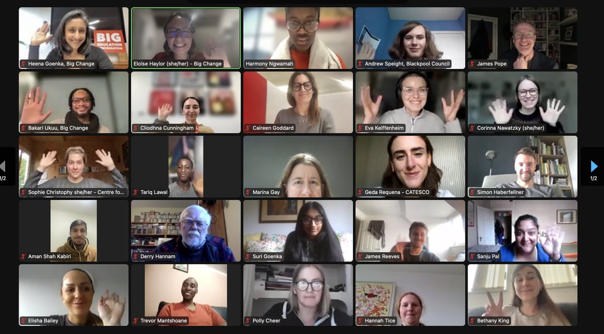 BigEdConvoEng's tweet photo. @BigEdConvo A big 👋 from the #BigEdConversation global relay. Thanks for helping us create a beautiful conversation full of hope for the future of education! #LearningPlanet #InternationalDayofEducation2024 https://t.co/gG0yw0PLyd