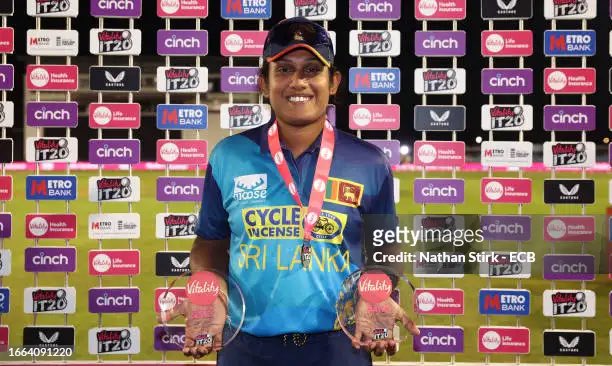 Chamari Atapattu becomes the first Sri Lankan to win the ICC Women's ODI Cricketer of the Year award. Last year she excelled both as captain and batter and skippered Sri Lanka to a series win over New Zealand.