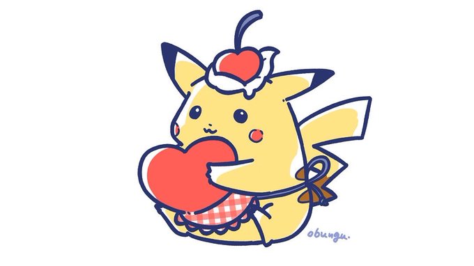 「pikachu heart」Fan Art(Latest)