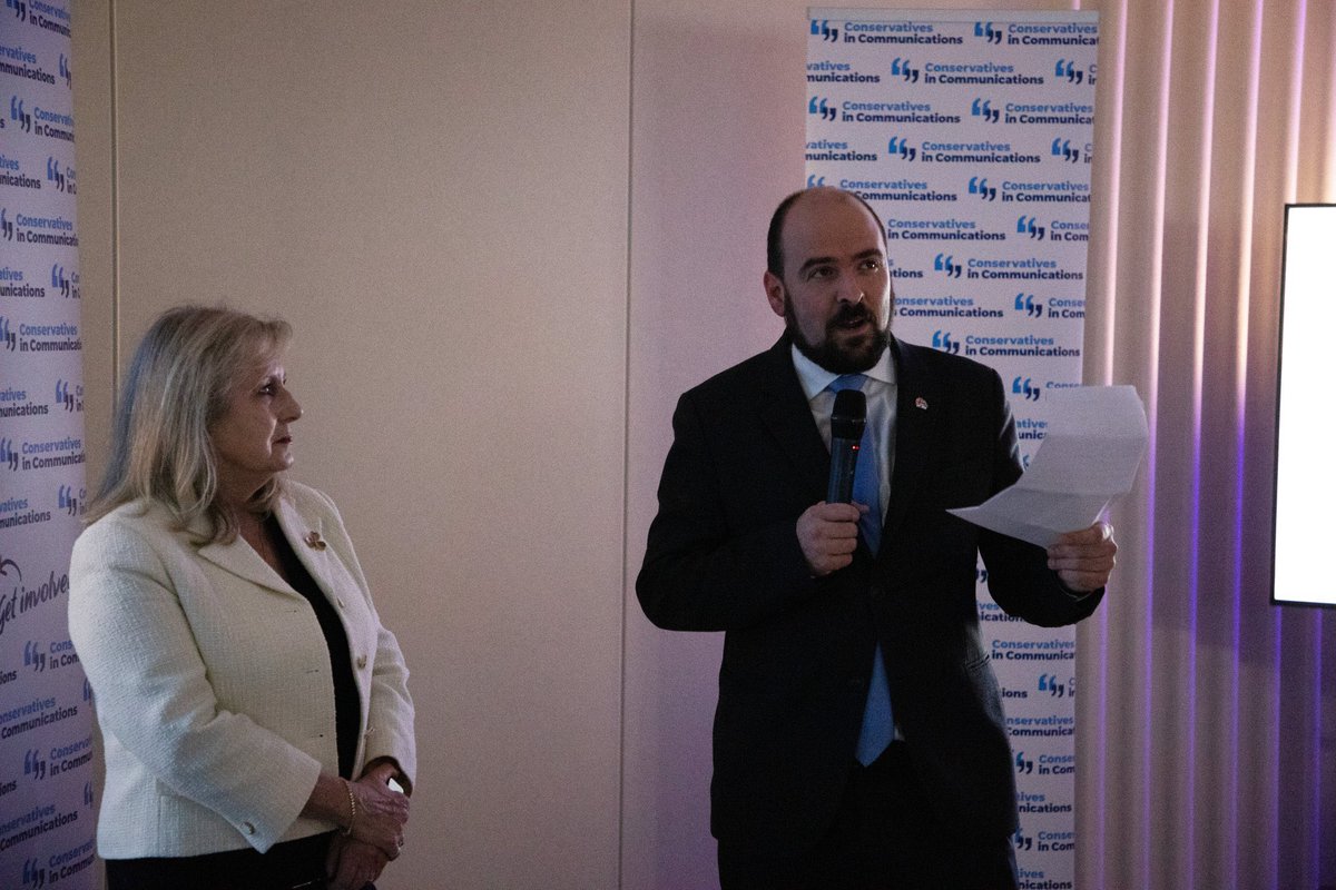 ToriesinComms's tweet image. It was great to see so many of you at our first networking and Q&amp;amp;A event of 2024 with the Conservative Party’s Chairman @RicHolden and Candidate for Mayor of London @CouncillorSuzie. Thank you to @iNHouseComms for hosting us. Get involved today: ToriesinComms.org