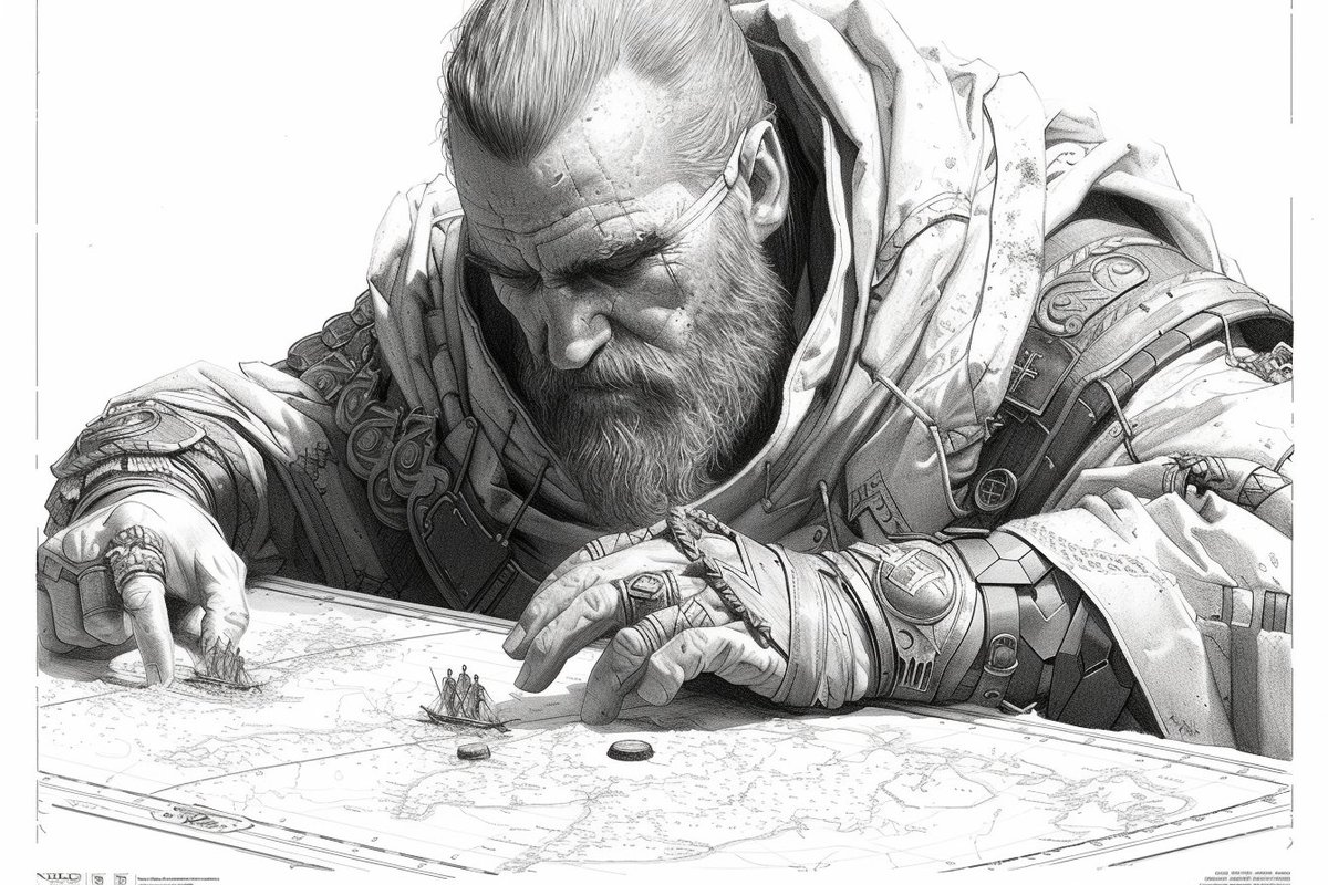 🚨#PromptShare🚨
Switching to black and white vector drawing in a style inspired by Enki Bilal. I really love the rendering and atmosphere this #prompt can create. 

Black and white vector line     drawing  [Subject/description], extremely fine detail, in the style of Enki Bilal