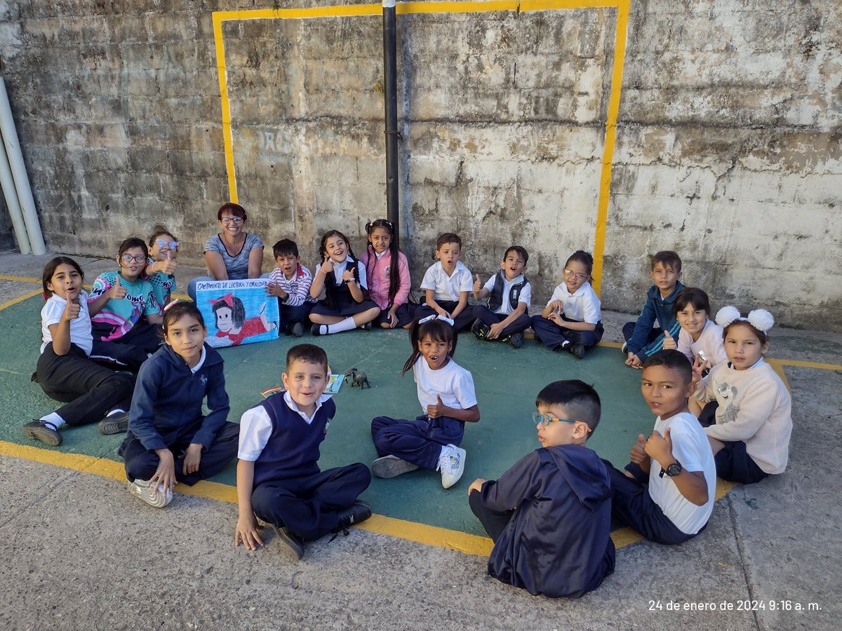24/01 Campamento de lectura y oralidad en <a href="/EBAbejal/">EB EL ABEJAL</a> Municipio <a href="/GuasimosCra/">Guásimos CRA</a> Estado <a href="/CDCETachira/">CDCE Táchira</a> <a href="/Berzabethg1/">Berzabethgandicaoficial</a> @MPPEDUCACION