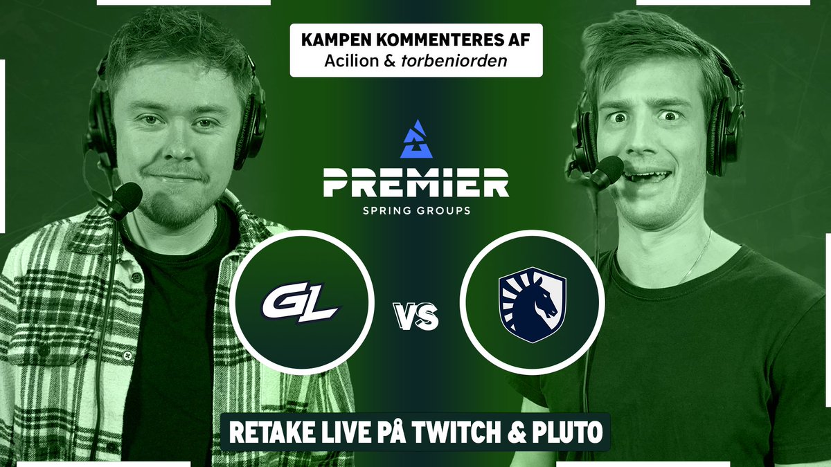 🇺🇸Liquid vs GamerLegion🇪🇺
<a href="/caspercadiaN/">cadiaN</a> skal i ilden igen i dag og bevise sit værd

Kampen kommenteres af <a href="/AcilioNcs/">Asger Larsen</a> og <a href="/torben_iorden/">Nicolai Amorim</a> 

#BLASTPremier #CSpådansk