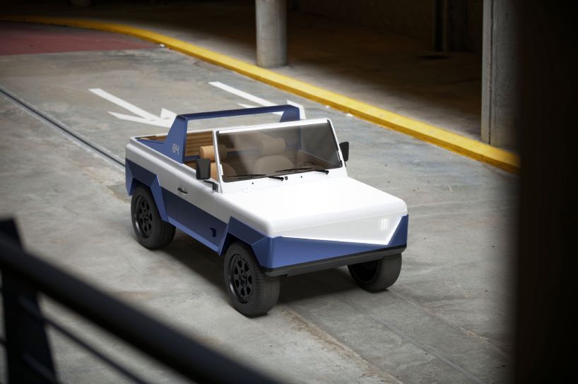 toy-like electric SUV model 84 by <a href="/OlympianMotors/">Olympian Motors</a> projects its augmented reality display on windshield designboom.com/technology/oly…