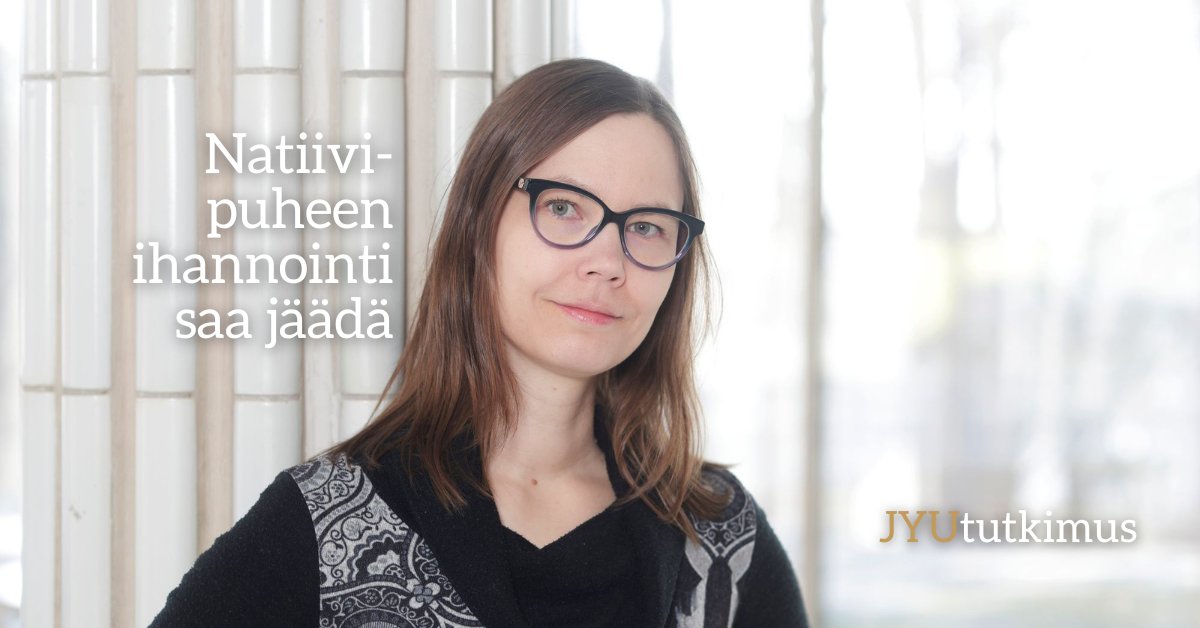 Kielenopetuksessa natiivipuheen ihannointi on mennyttä aikaa. Nyt tavoitteena on puhutun kielen sujuvuus, sanoo kielentutkija Elina Tergujeff. Hän on tutkinut, miten suomalaisten puhumaa englantia ymmärretään.➡️ r.jyu.fi/EiH #JYUnique #Tiedonportti #ääntäminen