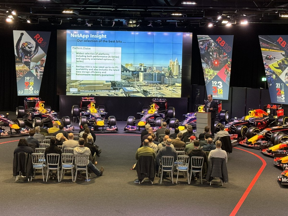 SAXIS Grand Prix, Las Vegas, and our experience of NetApp INSIGHT.  Just a few highlights from the perspective of our Head of Technology.   #saxis #netapp