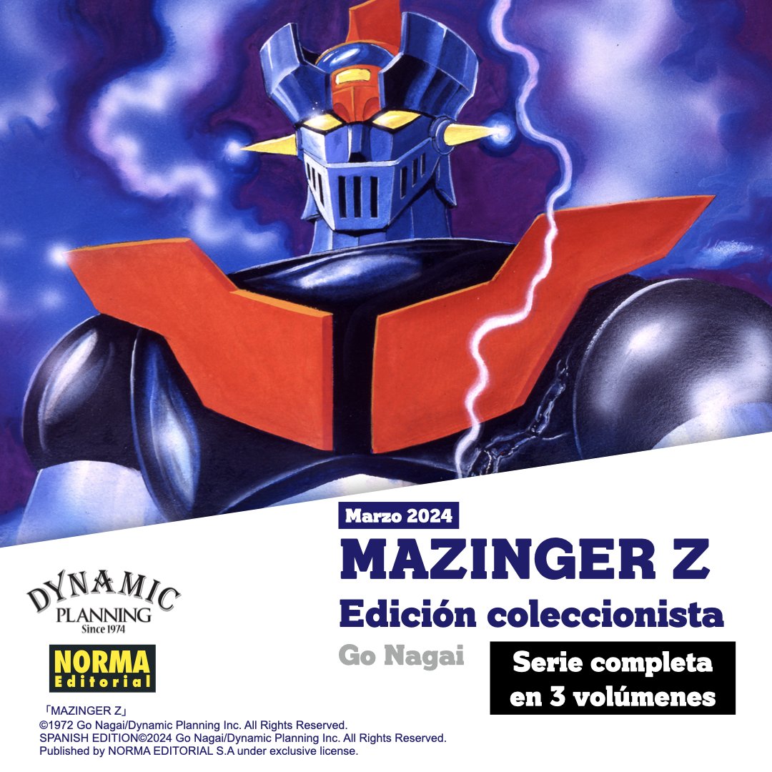 Mazinger Z estrena manga