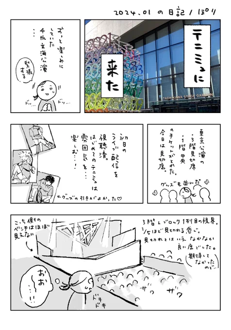🎾ミュを観た日記 