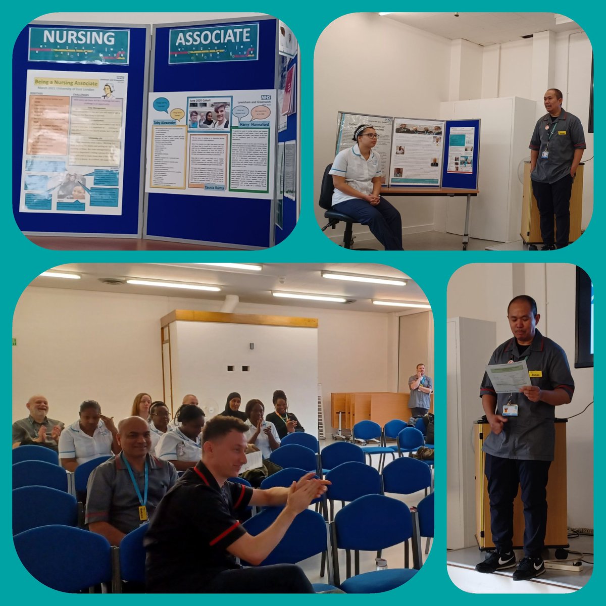 Midwife_VC's tweet photo. 1st #ANAForum of the New Year.
#CPF Jonas welcoming #LGTNursingAssociates and external guests to the session.
Looking forward to hearing the #ApprenticeNursingAssociates experiences of their external placements.
#InItTogether
#PartnershipWorking https://t.co/QjNEOWFIiL