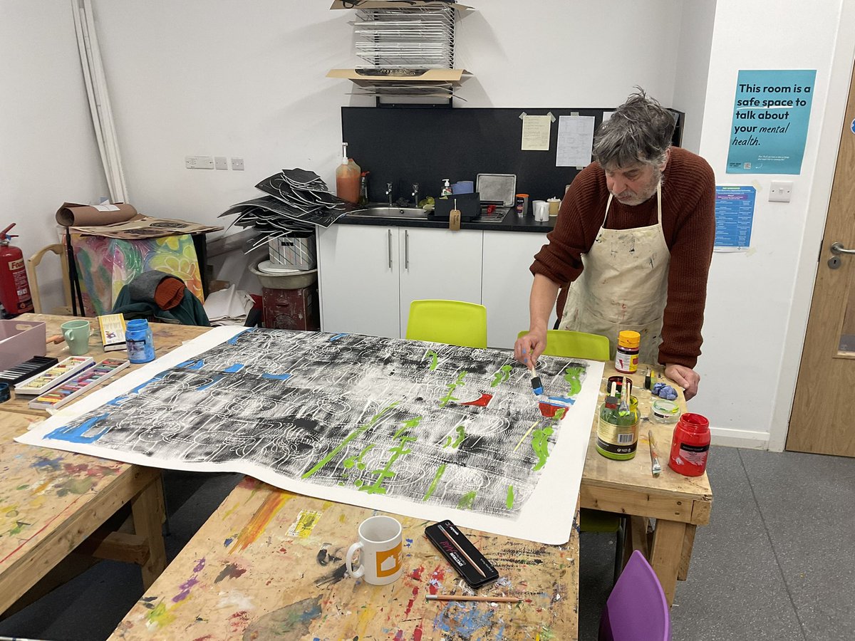 Lots of incredible work happening with our Thursday art group. It’s going to look so incredible in our final exhibition in March 📸✏️ #ExploreCollectiveArts