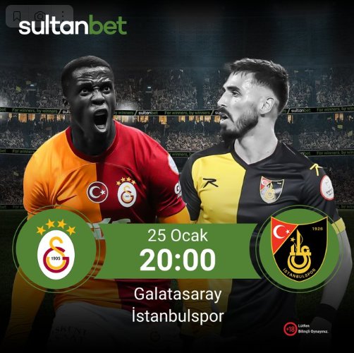 Şampiyonluk mücadelesinde enfes oranlar Sultanbet'te! ⚽

Galatasaray 🆚 İstanbulspor
🗓️25.01.2024
⏰20:00

Güncel Giriş 🎯 bit.ly/sultanbetuyelik