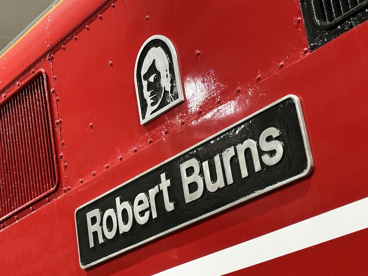 Today, on January 25th, the people of Scotland will come together to celebrate the legendary poet, Robert Burns. Did you know that we are home an electric locomotive named 'Robert Burns,' which was actually built in Crewe? It's a fascinating connection to the poet's legacy.