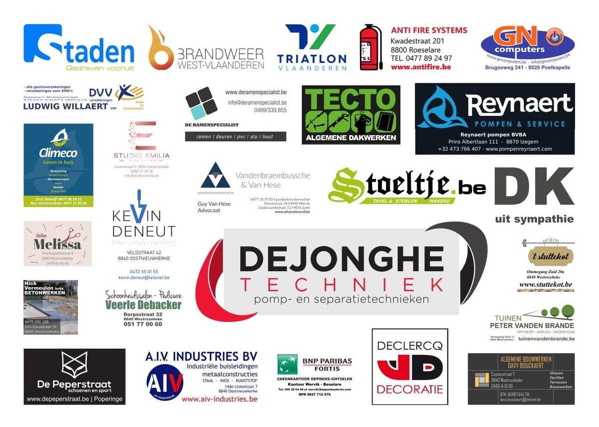 ✅✅ de voorinschrijvingen zijn afgesloten met 149 individuele deelnemers, 43 duo's en 13 funners. 
Zaterdag kan er ter plaatse nog ingeschreven worden.  De ☀️ is alvast aanwezig!!!
📢📢Dus niet twijfelen. 📢📢

#brandweerwestvlaanderen