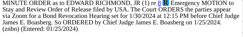 sfoguj's tweet photo. Judge Boasberg sets a hearing to review the #BuffLightyear release decision for 1/30. https://t.co/XFE0DHf5DW