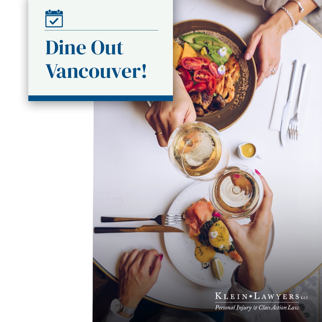 Dine Out Vancouver is one of our favorite festivals. Taste an array of explosive flavors from the city's top restaurants through their exclusive menus and exciting events! Get more information here: bit.ly/3L3VAEf 

#DineOutVancouver #CallKleinLawyers #LocalEvents