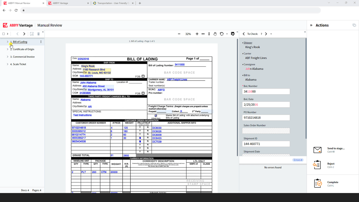 UFCInc's tweet photo. Have Commercial Invoices, Arrival Notices, Sea Waybills, Bill of Ladings and similar logistical documents? Use @ABBYY_Software Vantage to process these types of forms. Learn how in our #ABBYYVantage – Logistics Document Processing demo: https://t.co/cWF6MAeWII. https://t.co/MLA1gF5mVU