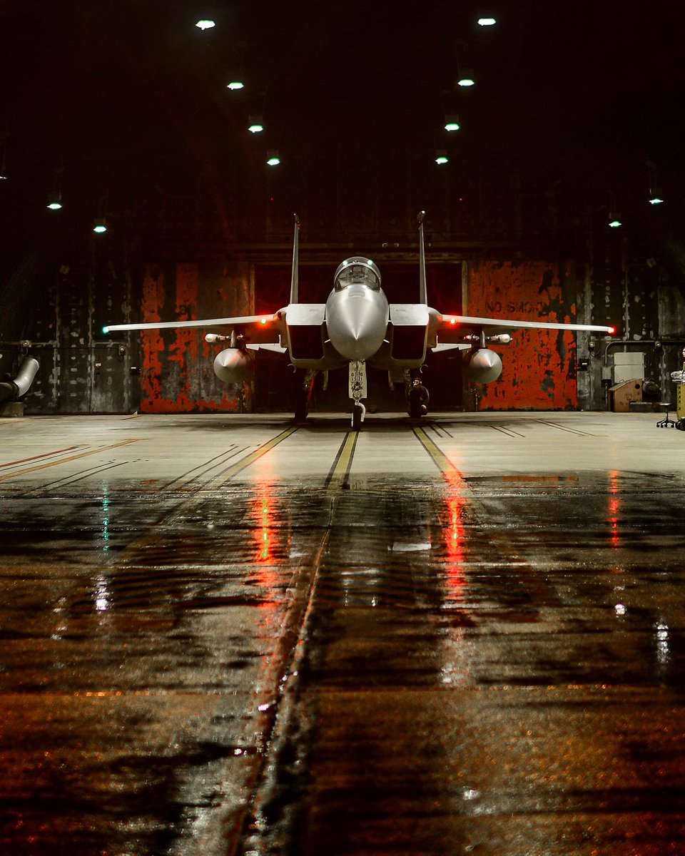 A 493rd FS F-15C Eagle at RAF Lakenheath. (TSgt. Matthew Plew)