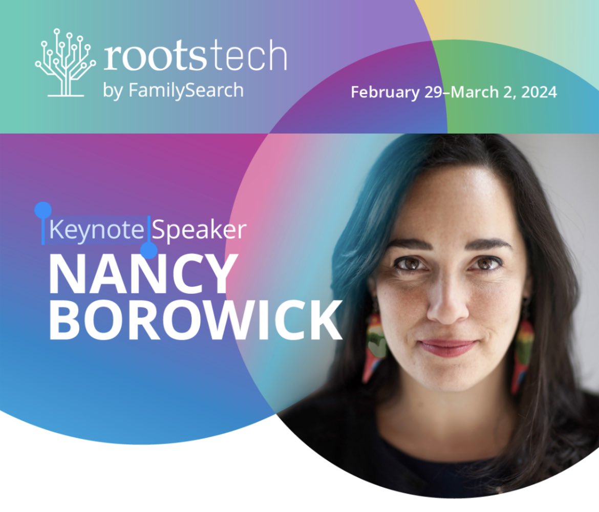 chiddickstree's tweet image. World-Renowned Photographer @nancyborowick has been announced as the latest @RootsTechConf Keynote speaker capturing memories one photo at a time #RootsTech2024 #Genealogy #PhotoGenealogy #Photography