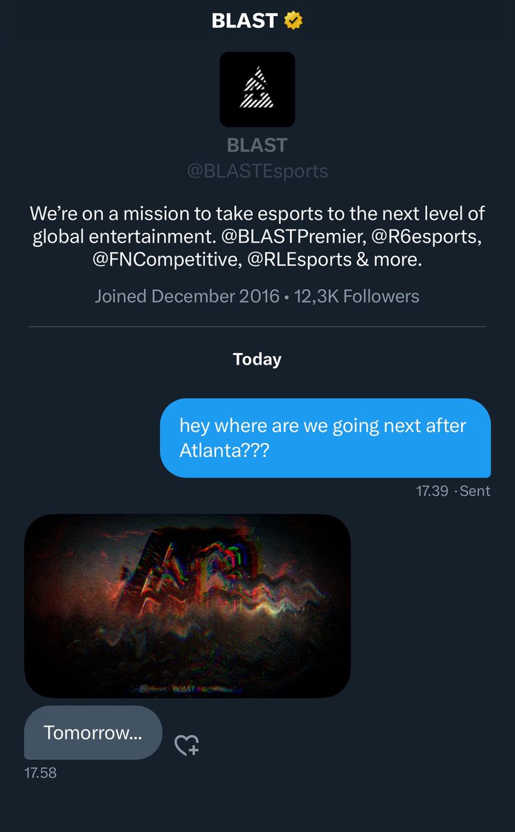 R6esports's tweet photo. I guess we will know tomorrow 🤷‍♂️ https://t.co/wmUP8kDTFa