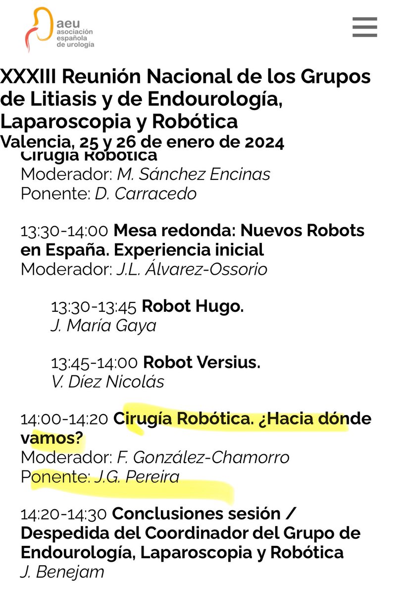 TxetxuPereira's tweet image. Gracias a la AEU por permitirme soñar e imaginar el futuro hacia el que va la cirugía robótica en urología! #LELR