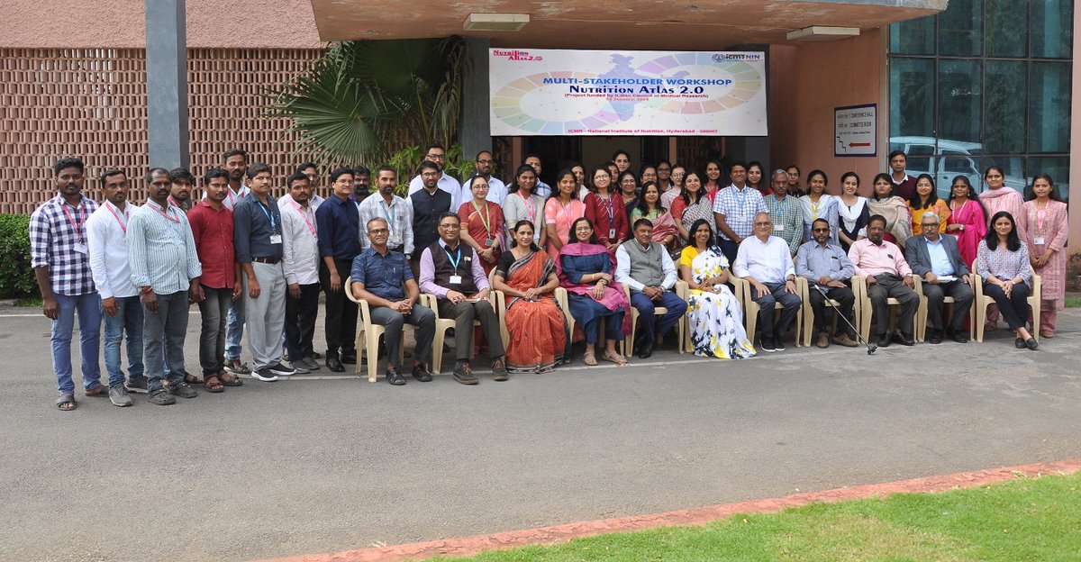 ICMRNIN's tweet photo. A multi-stakeholder workshop to review &amp; validate the content of Nutrition Atlas 2.0 web application developed &amp; soon to be launched by NIN. Dr Hemalatha R, @nindirector inaugurated the workshop
@ICMRDELHI @DeptHealthRes @MoHFW_INDIA @fssaiindia @NIRDPR_India @icarindia https://t.co/FgG85MWfRf