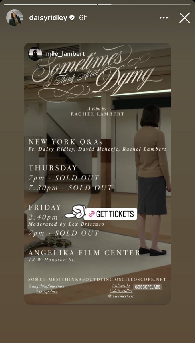 Daisy Ridley Updates tweet media