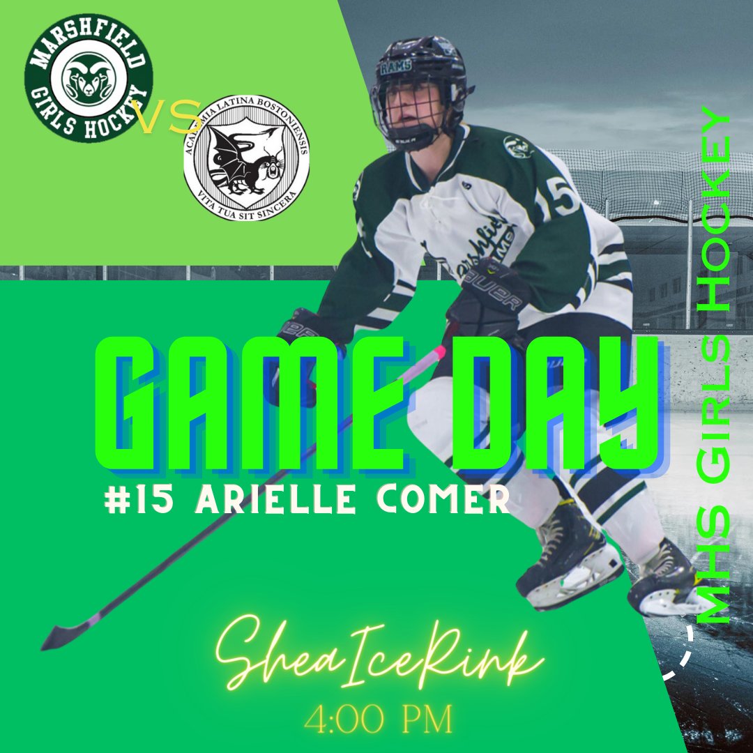 mhsgirlshockey4's tweet photo. The Lady Rams are at it again - Puck Drop @4:00PM @Shea Ice Rink vs @BostonLatinAcad @GORAMSathletics @DavidWolcott1 @ChrisMcDaniel88 @HNIBonline @MassHSHockey @BGlobeSports @sports_ledger #HockeyDay #rollramsroll https://t.co/xcMvfarnUM