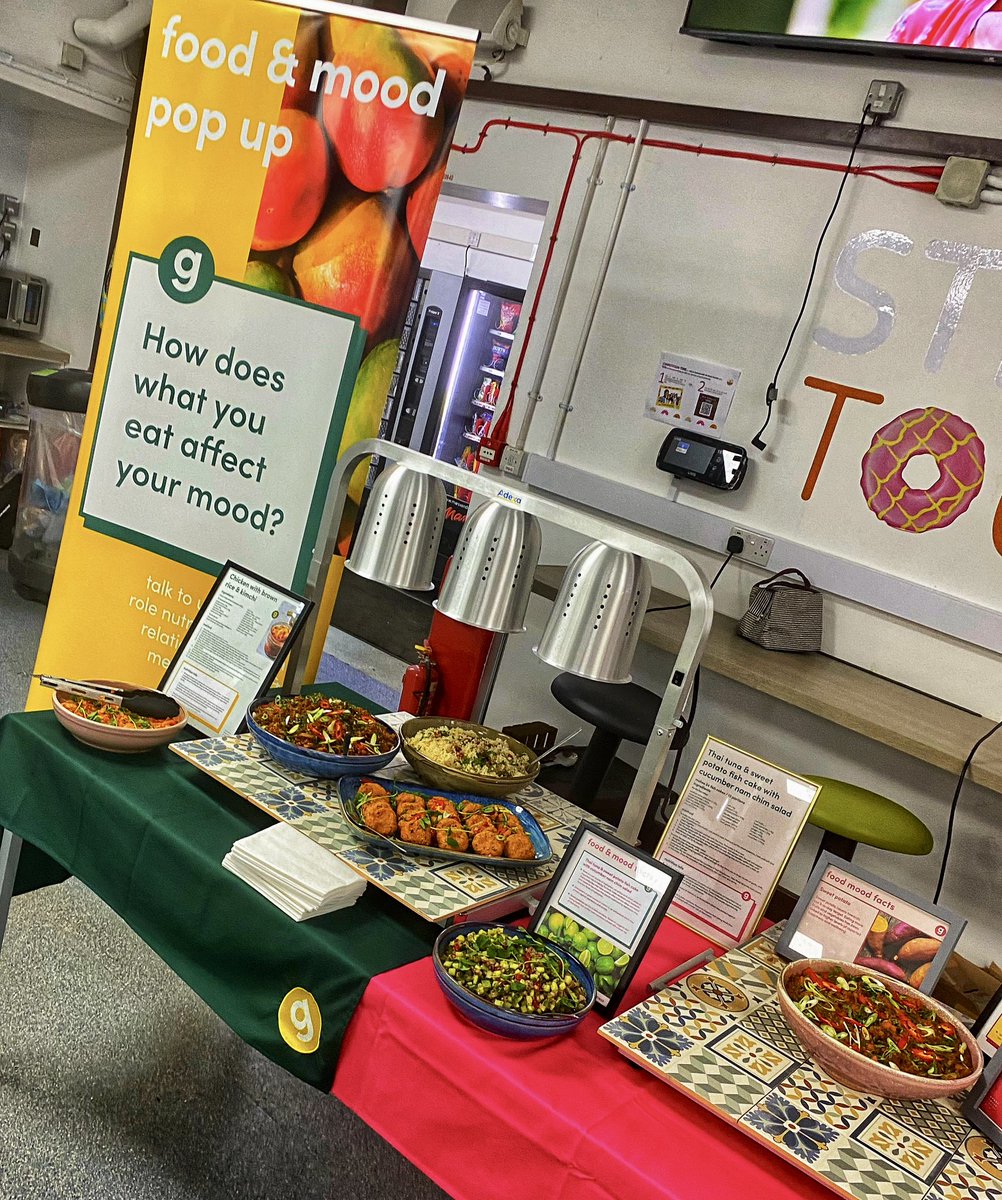Great day yesterday with @ih_nutrition Delivering the Food & Mood pop up from our Goodness brand! Great to showcase some of the new & pre existing content to our customers Excellent feedback & customer engagement, fantastic added value for our client & customers @AngelHillFood