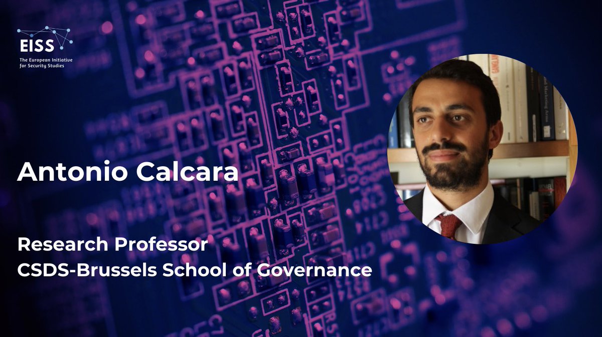 🚨Big news! 📣 We are thrilled to share that the #EISS Board member @AntonioCalcara is starting a new position as a Research Professor at @CSDS_Brussels @Brussels_School ! 🥳 Congrats Antonio 👏 #Research #Academia #AcademicTwitter #Europe