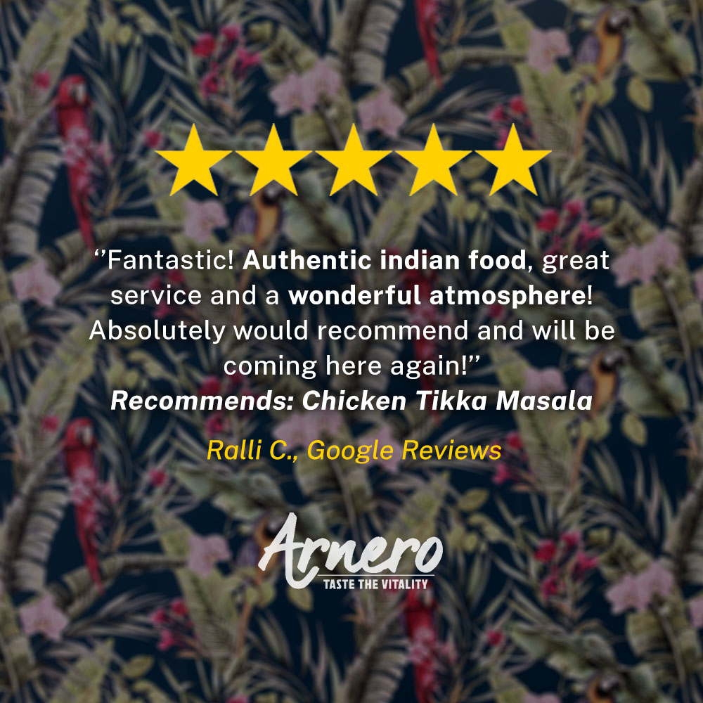 Always great to hear such wonderful feedback about our food 😊 Here's what Ralli's recent experience has to say.⁠ Share yours with us!⁠
#arnero #arnerorestaurant #eatmcr #manchesterfood #mcreats #visitmanchester #mcrfood #manchesterfoodie #indian #authenticindian #indianfood