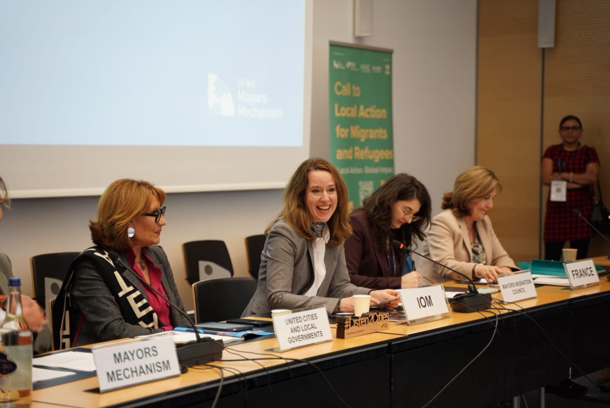 sashinigomez's tweet photo. @UNmigration vision to make migration work for all can’t happen without partnerships with Local and Regional Governments.

Learn more about @GFMDMayorsMechanism Call to Local Action for Migrants and Refugees presents over 100 city pledges https://t.co/dhbIFdXuEG https://t.co/4sudlZ5roc
