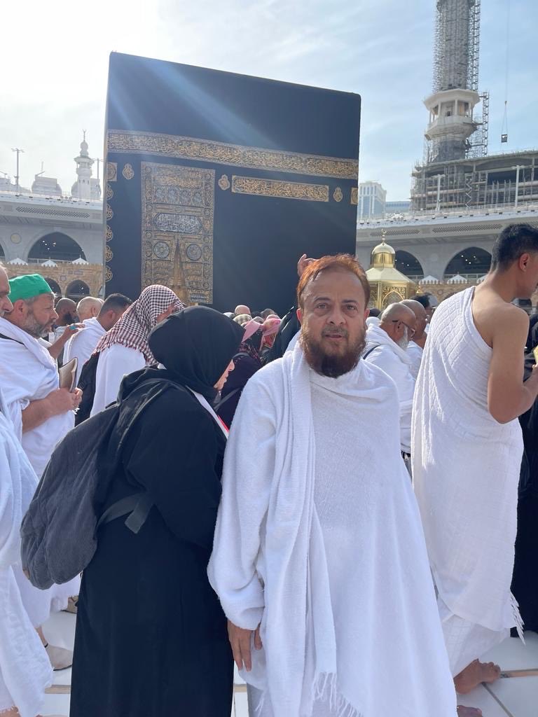 zafarsareshwala's tweet image. May the Almighty #AllahSWT accept my #Umrah