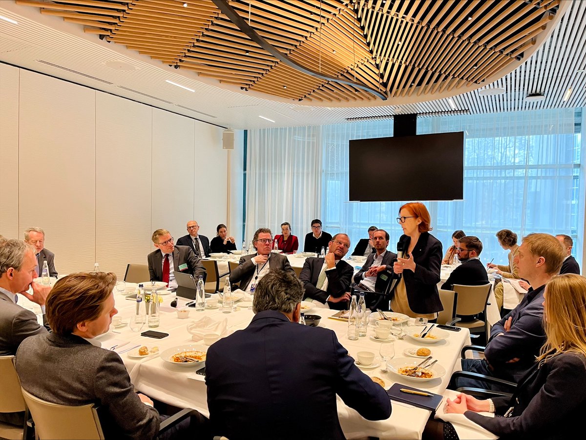 EnerSolutions's tweet image. Yesterday’s discussion emphasized the need for EU actions on financing, law implementation, #rawmaterials supply, and swift permitting for #WindProjects along #GridModernization for a #renewables future. Thank you @NielsFuglsang @mgracacarvalho @nicogoncas @Orsted @eliacorporate