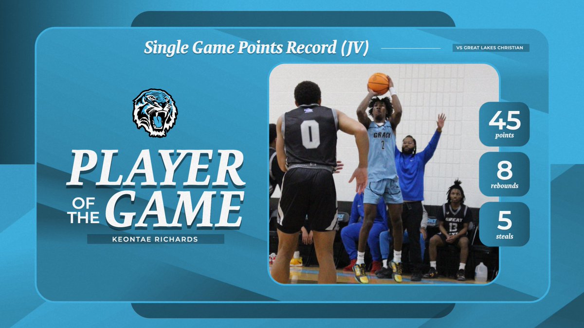 History has been made! 
<a href="/RichardsKeontae/">Keontae Richards</a> dropping 45! 🔥👀
#RoarTigers