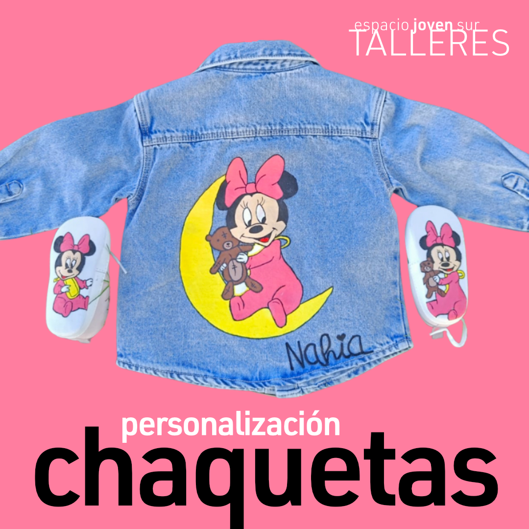 Taller de personalización de chaquetas en el <a href="/ejovensurVA/">Espacio Joven Sur</a>.
¡Bienvenidos al taller de personalización de chaquetas de tela y de cuero!
El taller será los días 17, 24 de FEB y 2 de MARZO de 12h a 14h.

10 plazas para chicas y chicos de 16-30 años. Gratuito.

espaciojovensur.org/agenda/taller-…