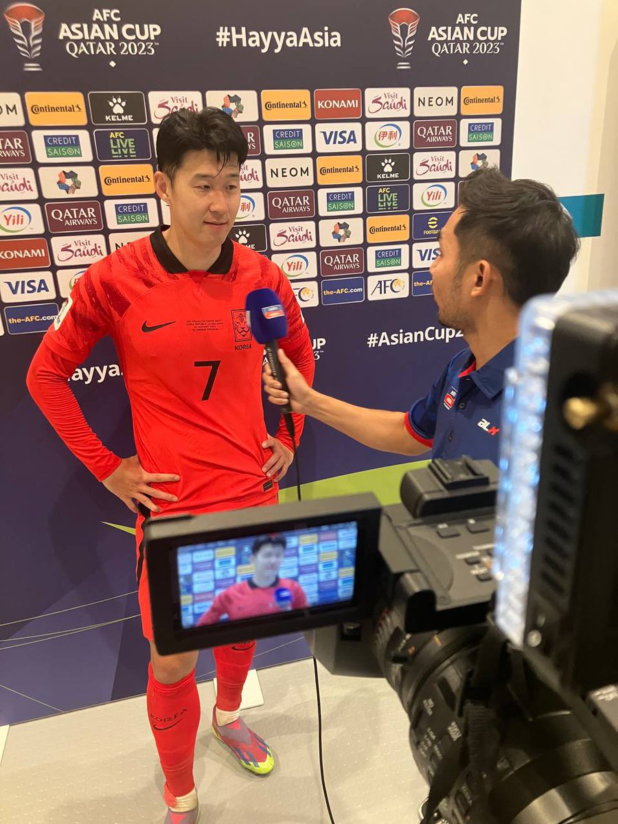 zulhelmizainal1's tweet image. "I know Kim Pan Gon very well, he is a good coach", Son Heung-min tampak anggap Malaysia bertuah Harimau Malaya dibawah kepimpinan KPG. 🔥🇰🇷
@ASTROARENA