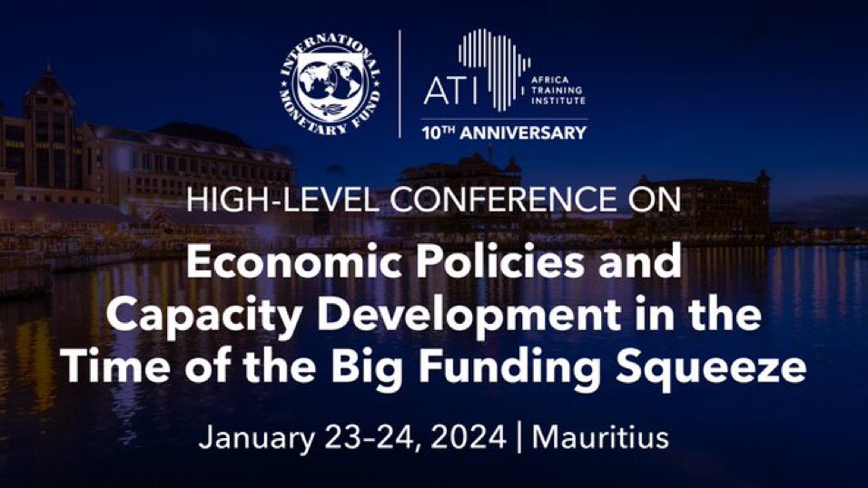 Honored to be on @ATI_IMF panel on Climate Change: Challenges for sub-Saharan Africa. These are many & can threaten macroeconomic stability. Addressing them requires well designed legal frameworks & unprecedented intl. cooperation. This discussion was a great step forward!